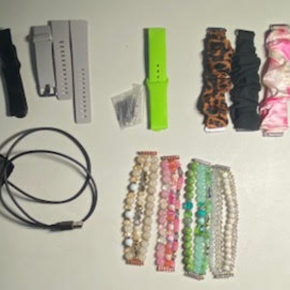 Fitbit Versa 2 Bands (+charger) - Picture 1 of 5